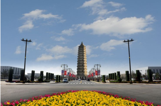 涇河新城崇文塔東路（涇河二街-崇文塔北路）工程